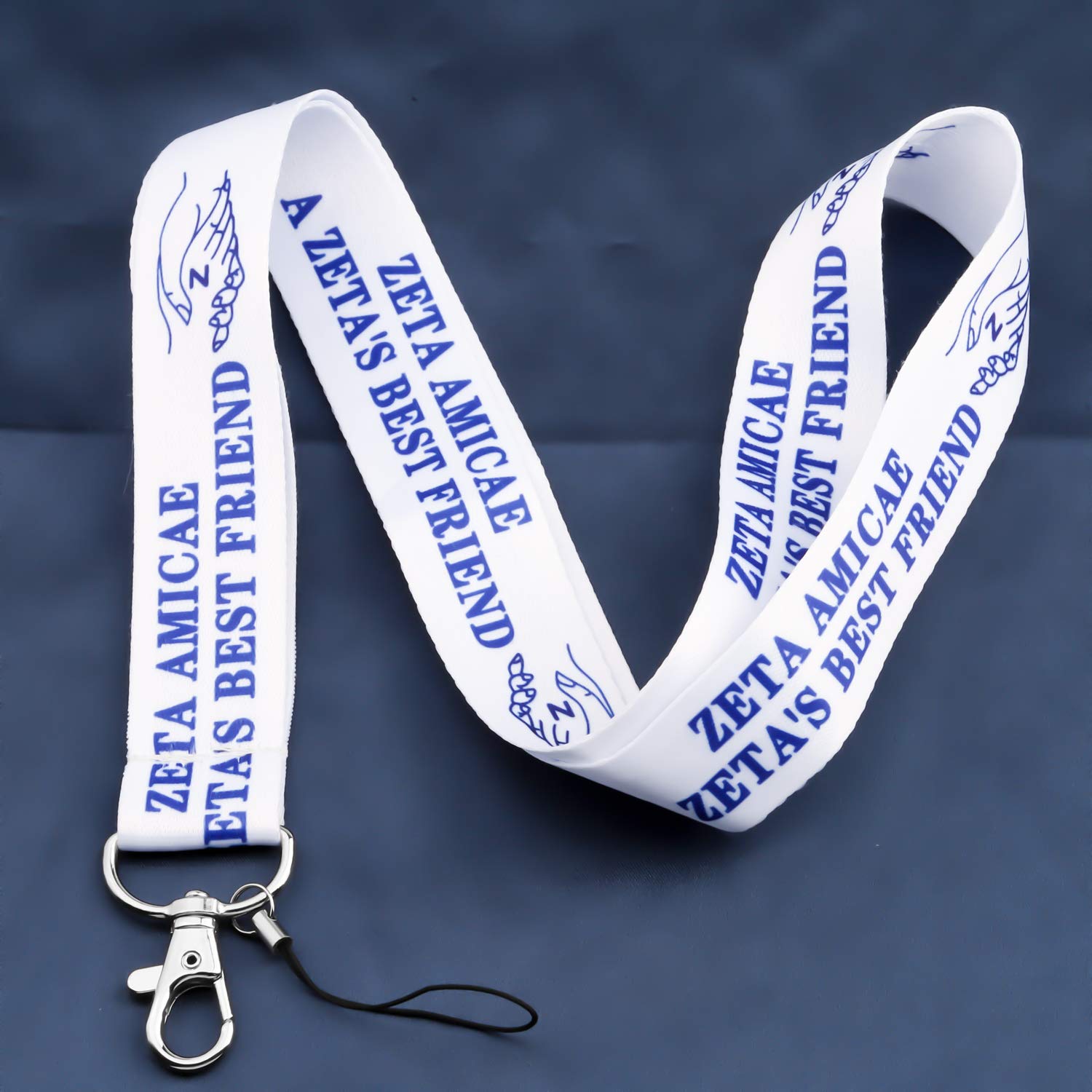 WSNANG Sorority 1948 Lanyard ID Badge Holder - Greek Letter Organization Accessory for Sorority Sisters - Perfect for College Events, Campus Life & Sisterhood Gifts (1948 Friend ID)