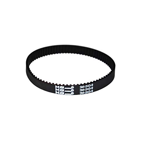 Bissell Vacuum Cleaner Belt Geared Upright Replacement Part - Compatible with 1650 Series (Fits Part #1608840) | Durable Vacuum Accessory for Deep Cleaning Carpets & Floors