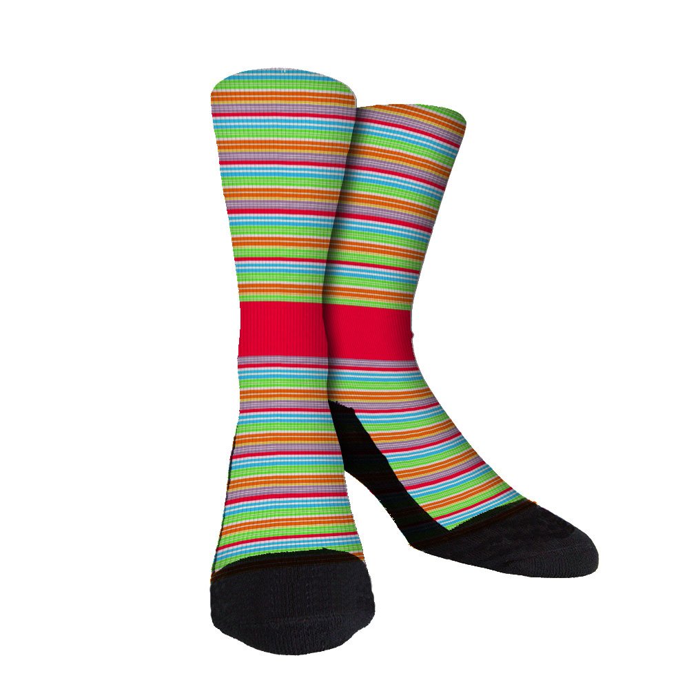 Professional Stripe Dress Socks for Men - Casual Crew Socks for Work & Formal Wear