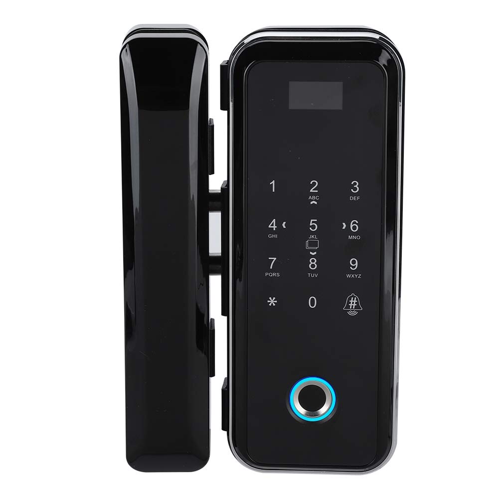 Smart Electronic Door Lock - Fingerprint & Password Entry, Keyless Access Control System with Remote Unlock for Home & Office Security | Ideal for Apartments, Vacation Homes & Business Buildings