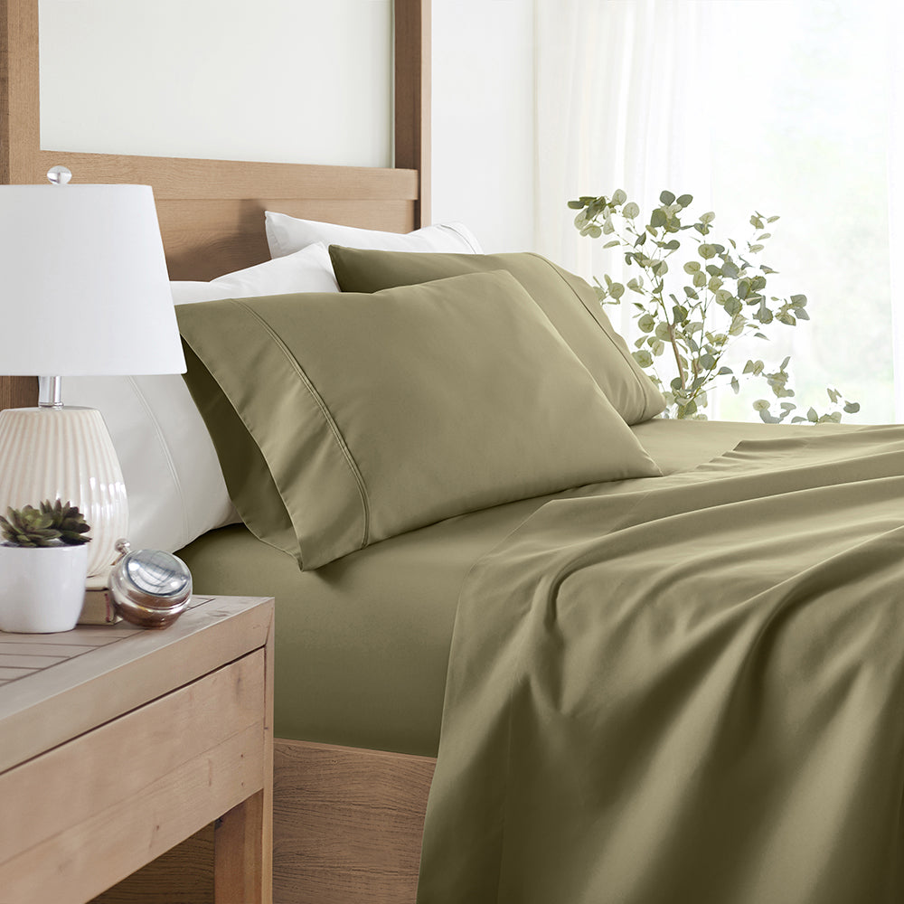 Premium 2-Piece Soft Cotton Pillowcase Set - Breathable & Hypoallergenic Bedding for Side Sleepers & Hot Sleepers - Perfect for Home, Hotel, and Travel Use