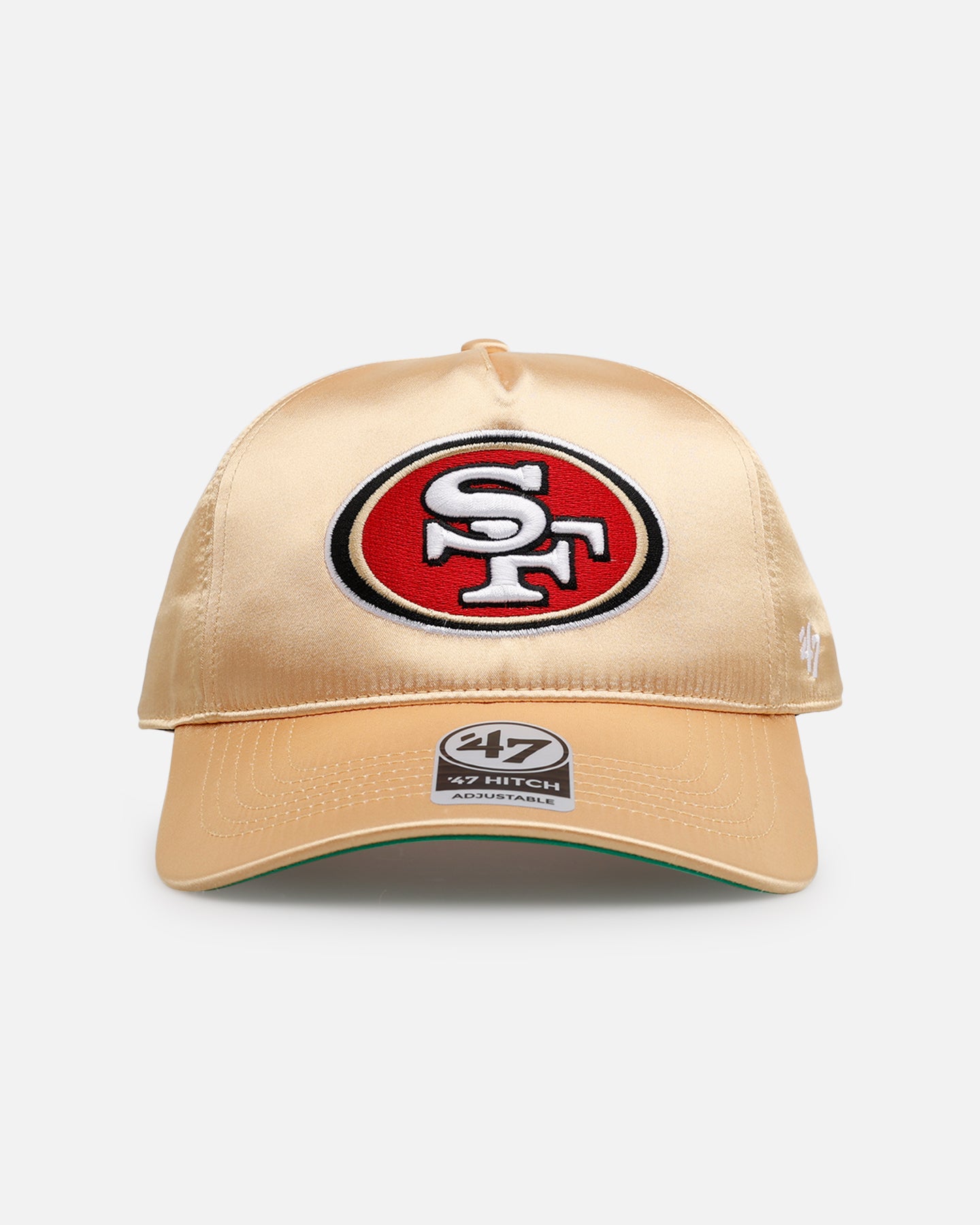 47 Brand San Francisco 49ers 'Silky Way' Snapback Hat - Light Gold Adjustable Baseball Cap for Men & Women - Perfect for Game Day, Sports Events & Casual Wear