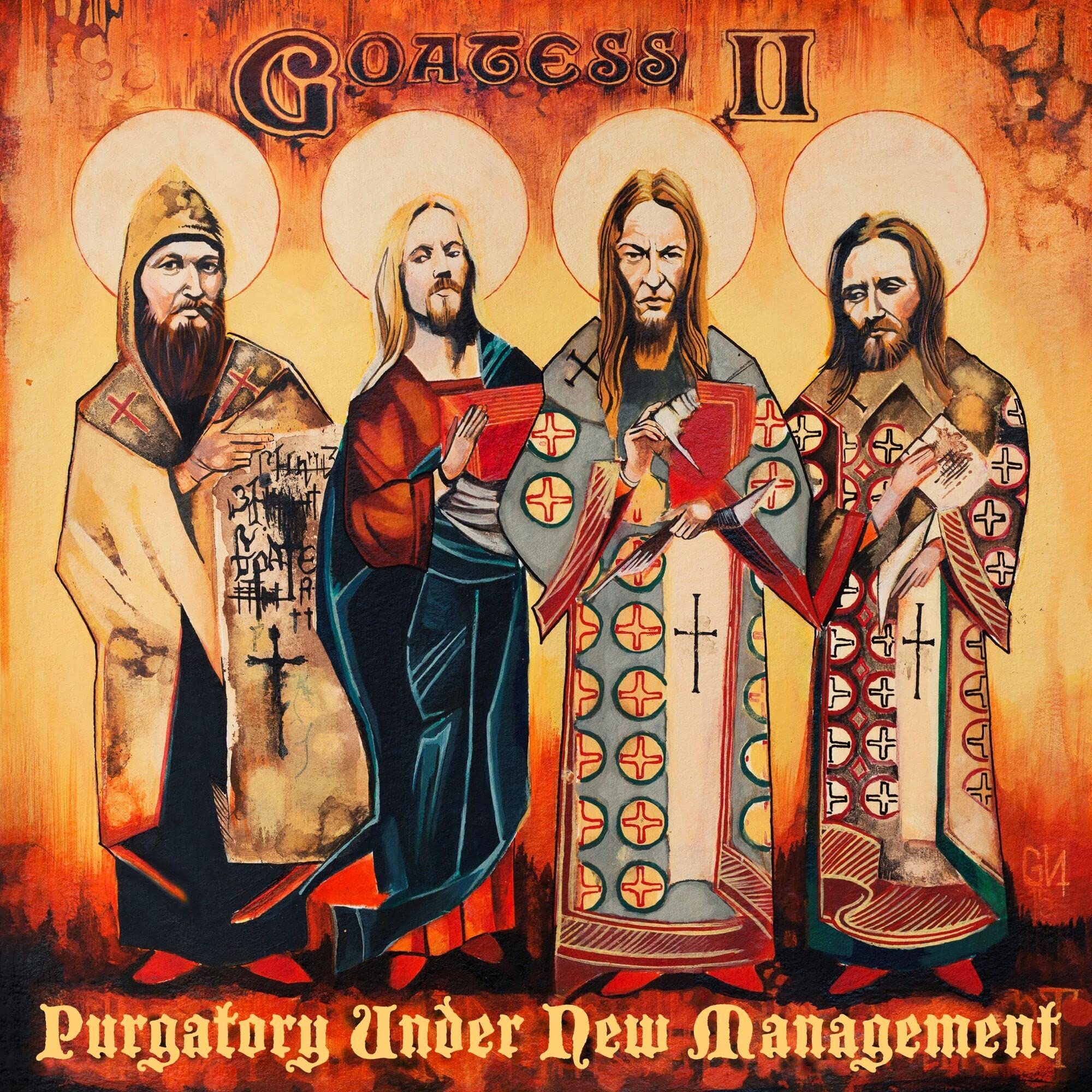 Purgatory Under New Management - Gothic Home Decor & Unique Wall Art for Dark Aesthetic Lovers | Perfect for Halloween, Gothic Themed Rooms & Alternative Interior Design