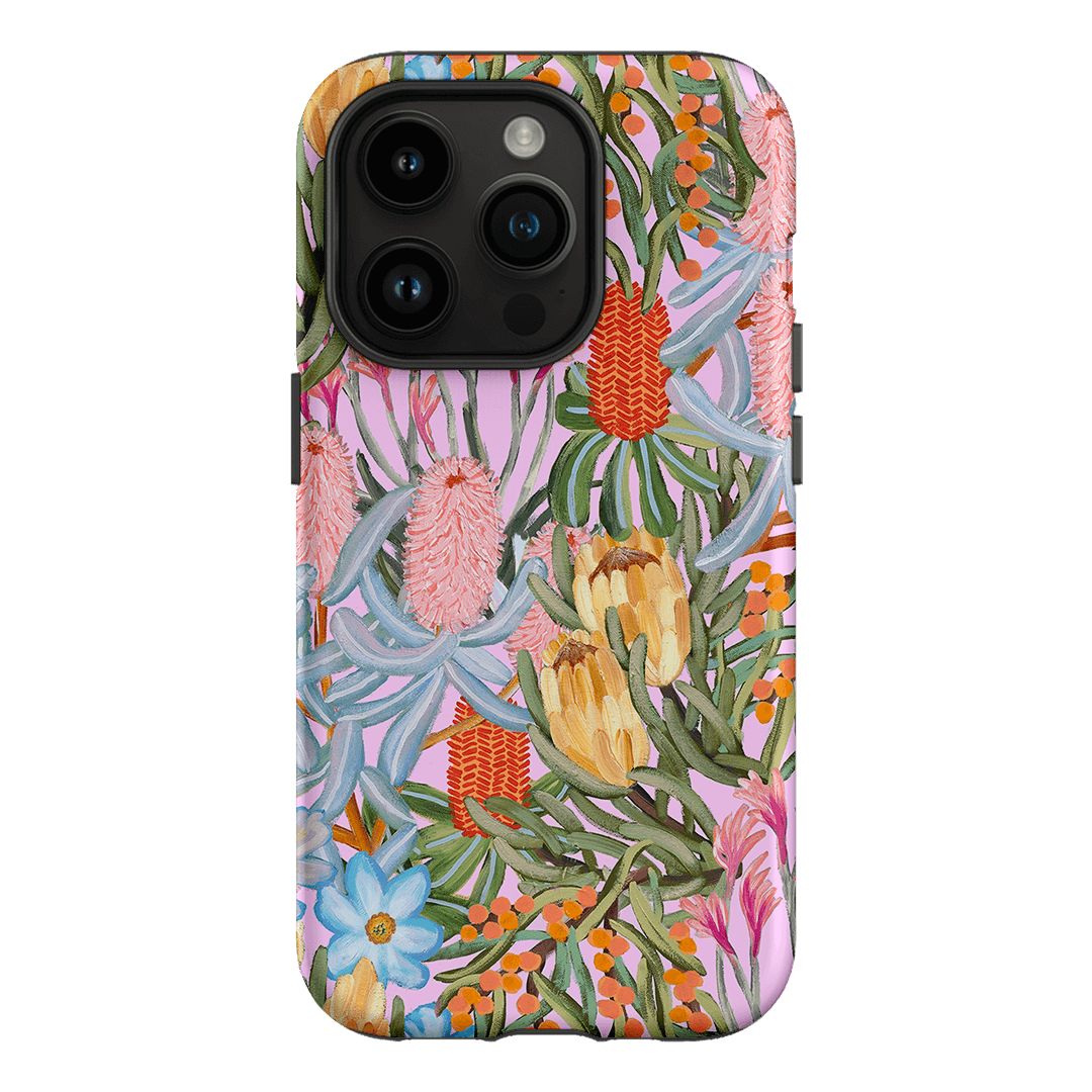 Floral Sorbet Phone Case for iPhone 15/14/13/12/11 Pro Max - Cute Flower Pattern Slim Protective Cover - Perfect for Everyday Use, Travel & Gift Giving