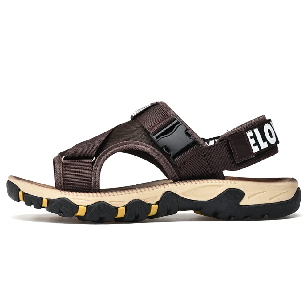 Men's Closed Toe Hiking Sandals - Waterproof Athletic Outdoor Shoes for Summer, Beach Walking & Water Sports | Perfect for Trail Running, Camping & Water Activities