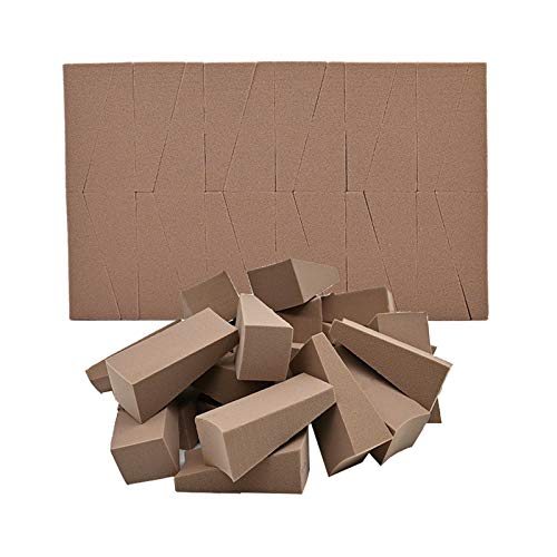 24-Piece Latex-Free Makeup Sponge Wedges - Soft Blending Sponge for Foundation & Powder - DOLOVEMK Cosmetic Wedges - Perfect for Everyday Makeup Application & Travel