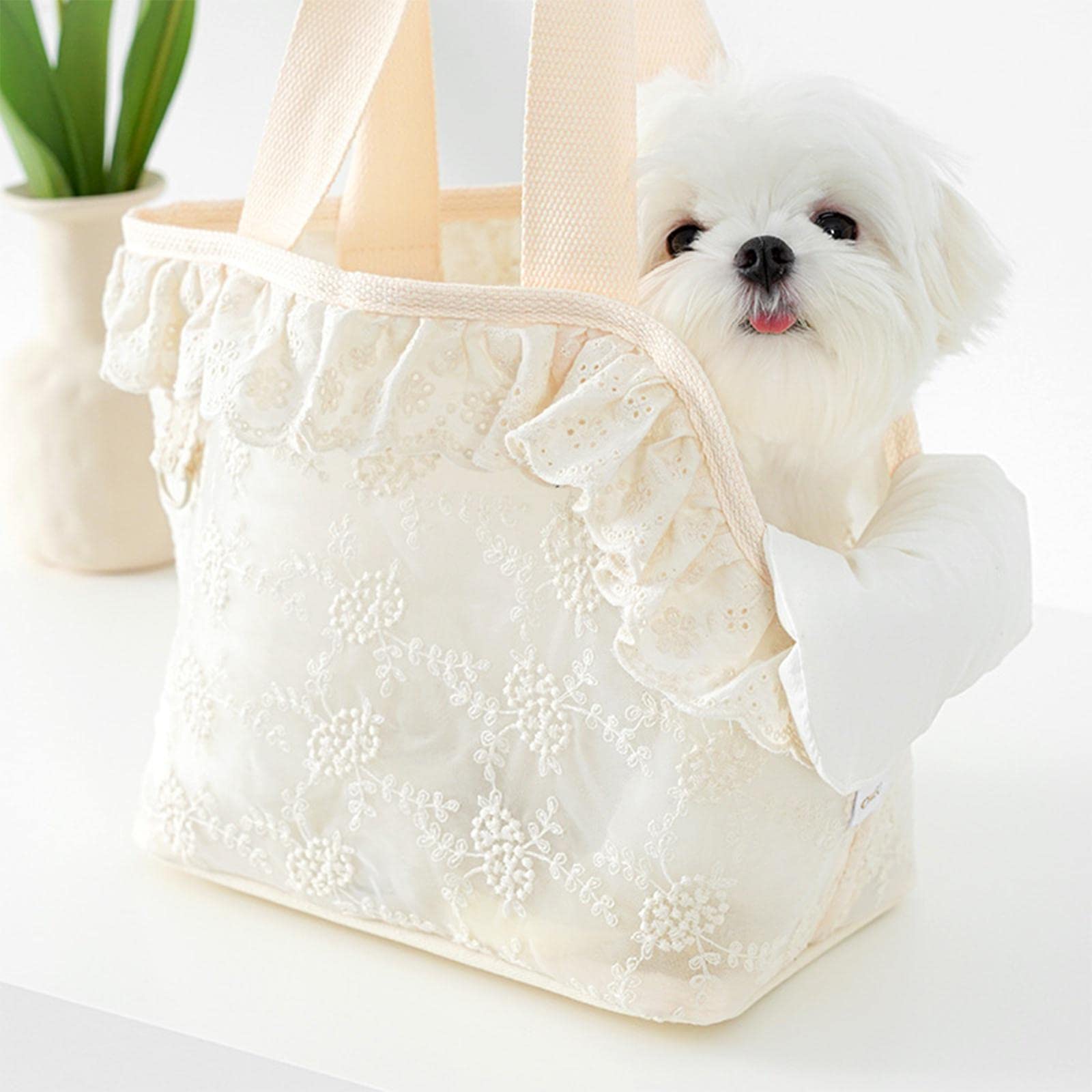Enakshi Cat Carrier Bag for Small Dogs & Cats - Lightweight Pet Travel Shoulder Bag with Breathable Mesh - Perfect for Outdoor, Vet Visits & Airplane Travel | Pet Supplies | Dog Supplies | Carriers & Totes