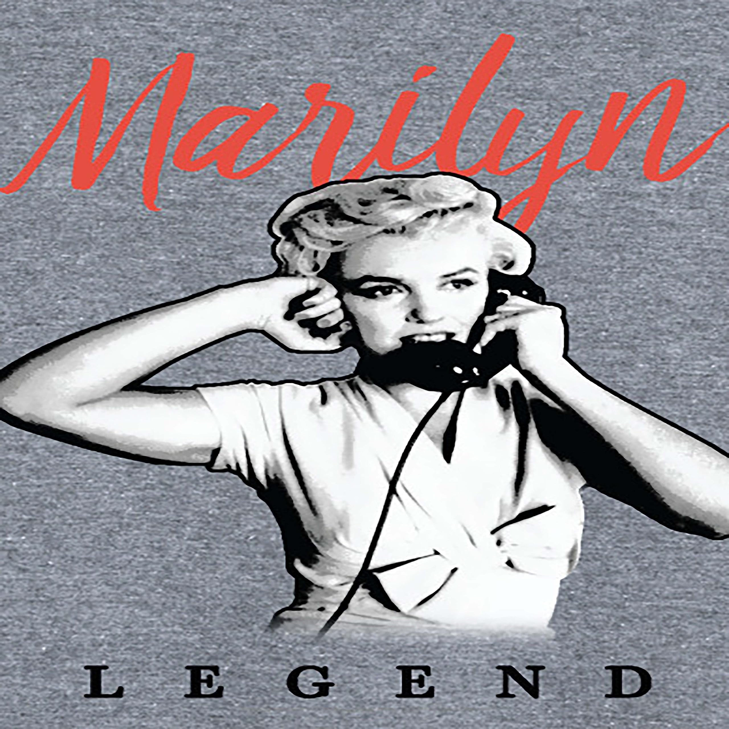 HYBRID APPAREL Marilyn Monroe Legend Women's Racerback Tank Top - Vintage Celebrity Fashion, Soft Breathable Workout Top for Gym, Yoga & Summer Casual Wear
