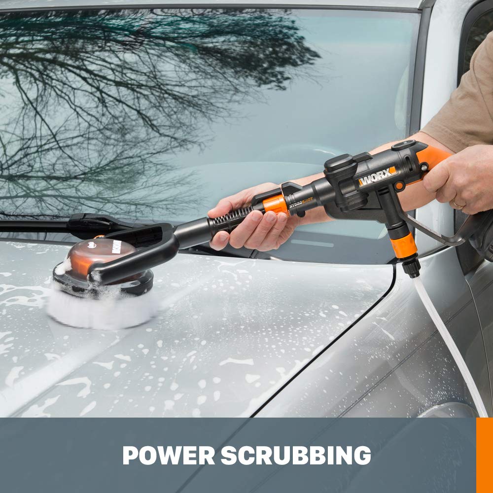 WORX Hydroshot WA4071 Auto & Boat Cleaning Kit with Nozzles & Accessories - Perfect for Car Washing, Marine Cleaning & Outdoor Use