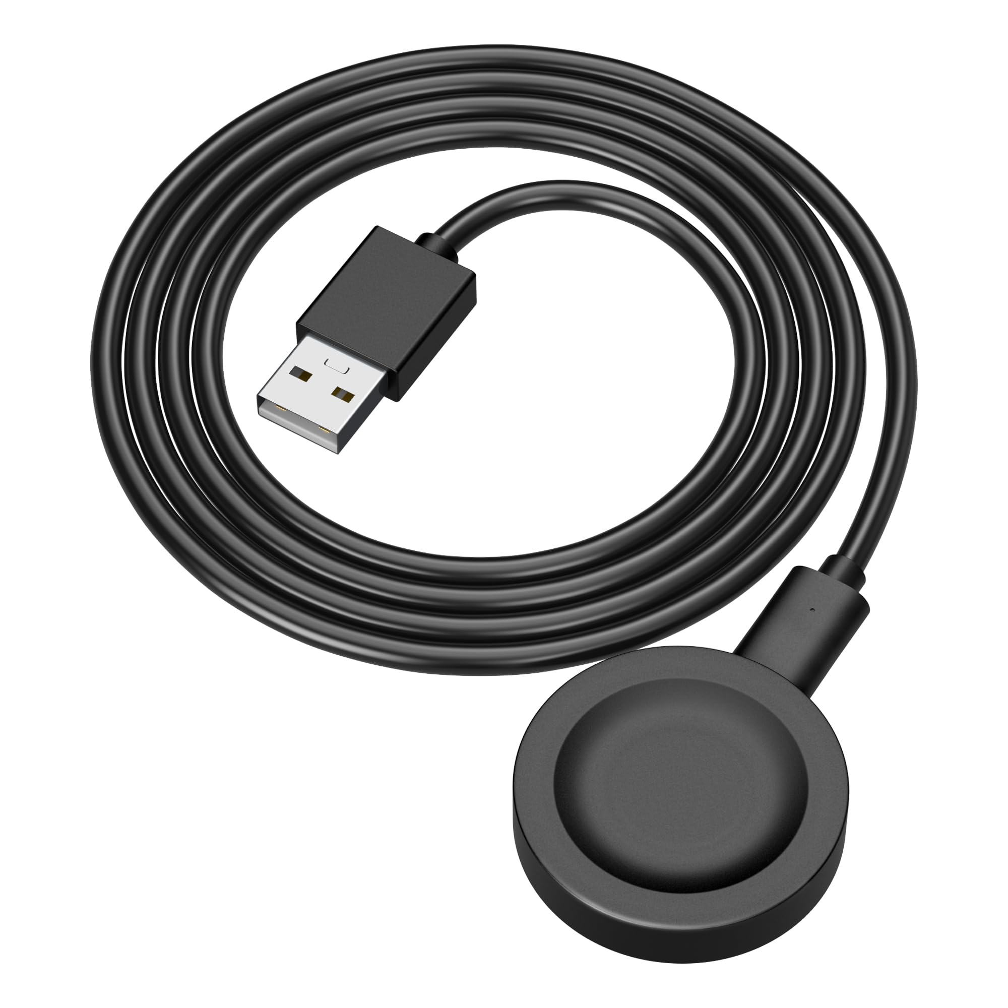 AWINNER Magnetic Charging Dock for Huawei Watch - Replacement USB Charger Cable & Adapter - Fast Charging Smartwatch Accessory (Black, 1 Pack) - Perfect for Home, Office & Travel Use