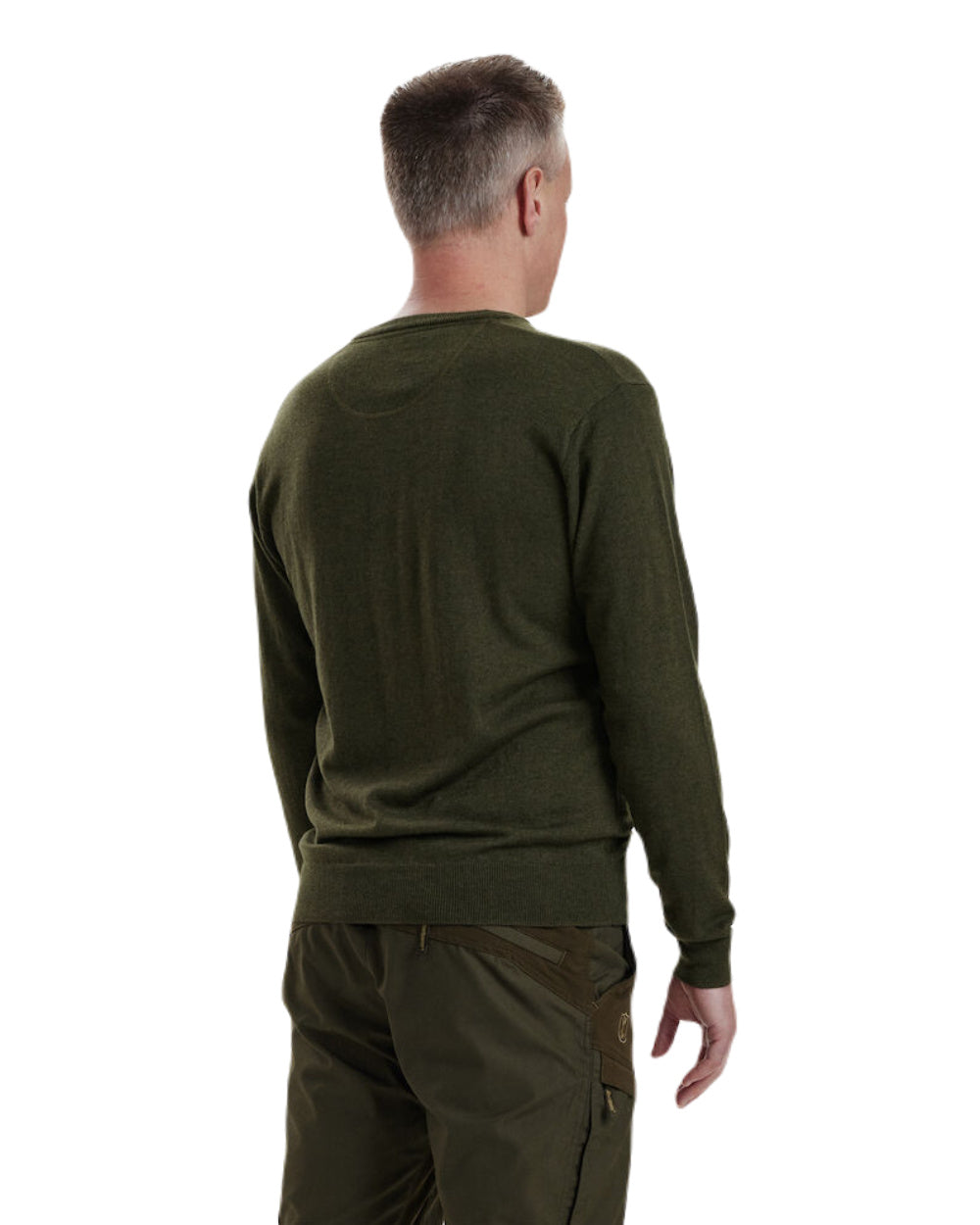 Deerhunter Kingston Knit V-Neck Sweater for Men - Soft Casual Pullover for Fall & Winter - Perfect for Office, Dating & Outdoor Activities