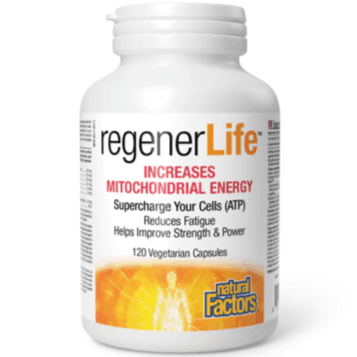 Natural Factors RegenerLife 120 Veggie Caps - Organic Multivitamin Supplement for Immune Support & Energy Boost - Perfect for Daily Wellness & Active Lifestyle
