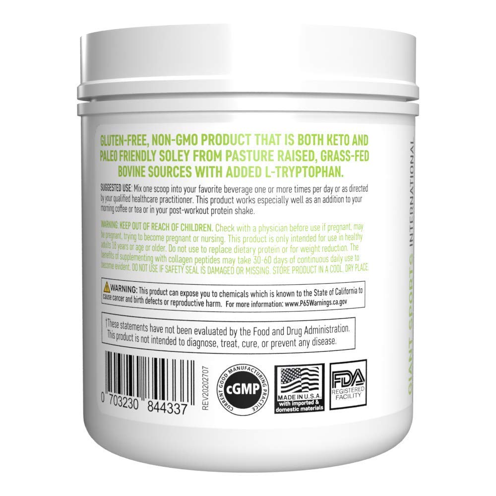 Giant Sports Keto Cocoa Collagen Peptide MCT Powder & Protein Bundle - Low Carb High Protein Supplement for Weight Loss & Muscle Recovery - Perfect for Keto Diet, Post-Workout & Healthy Lifestyle