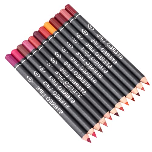 Waterproof Lip Liner Pencil - Long Lasting Lip Makeup for Daily Use | Perfect for Contouring, Defining Lips & Creating Fuller Look