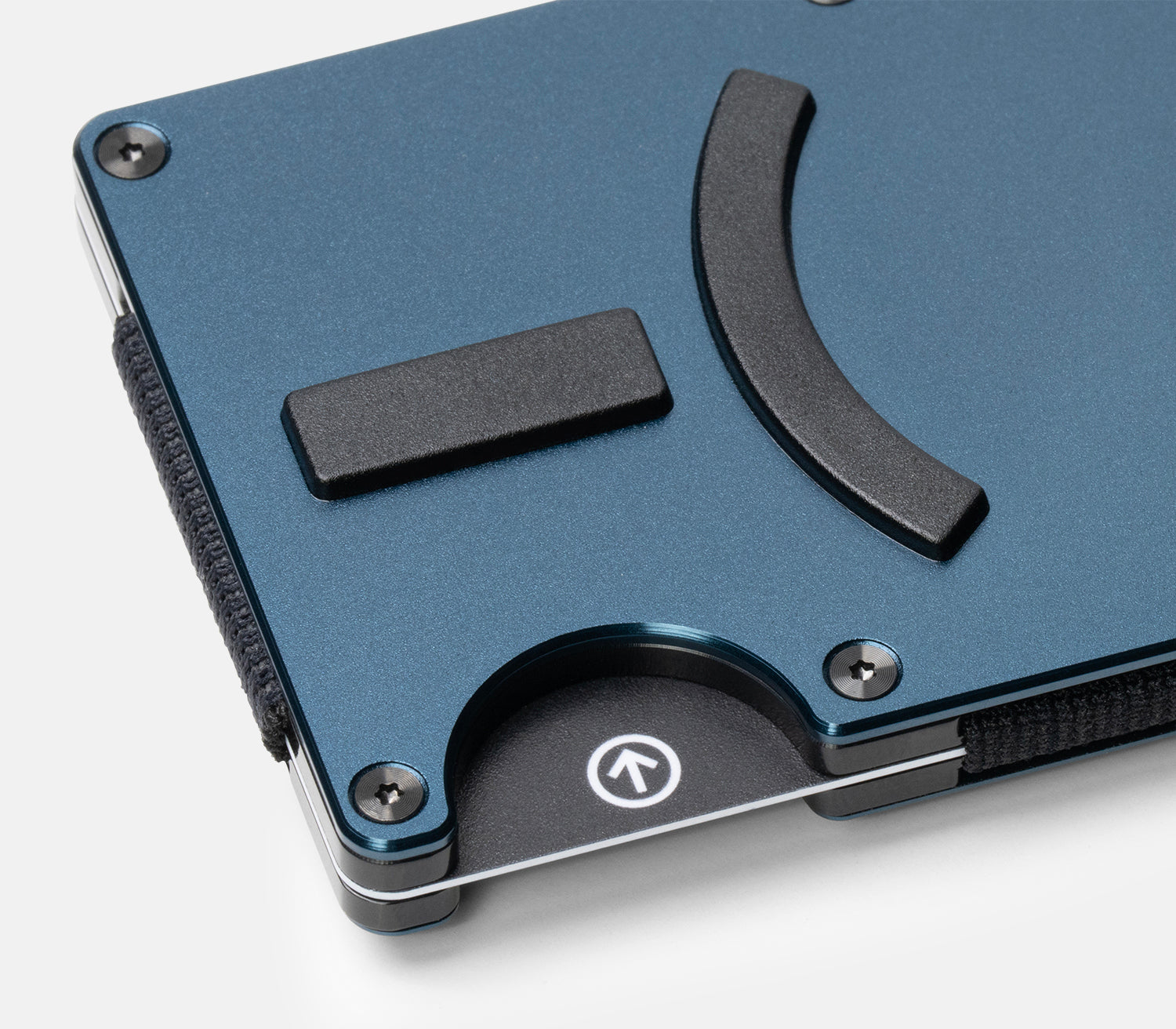 Ridge Wallet for MagSafe - Slim RFID Blocking Minimalist Wallet - Alpine Navy Blue - Perfect for Everyday Carry & Travel Accessories