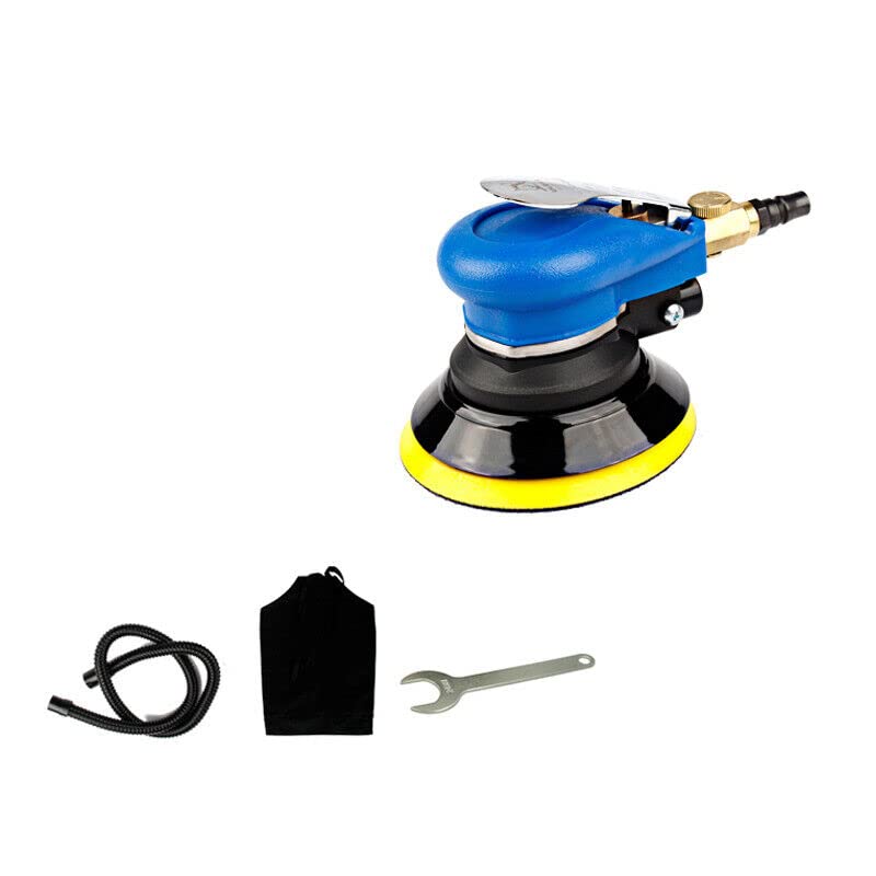 5 Inch Pneumatic Grinding and Polishing Machine Kit - 12500 RPM High Speed Car Waxing & Milling Tool for Auto Detailing, Metal Finishing & DIY Projects