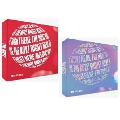 The Boyz The Sphere 1st Single Album (2 Version Set) - 84p Booklet, Paper Frame, Post Photos, Photo Card & Sticker - K-POP Collectible for Fans | Perfect for K-POP Collections, Gift Giving & Fan Events