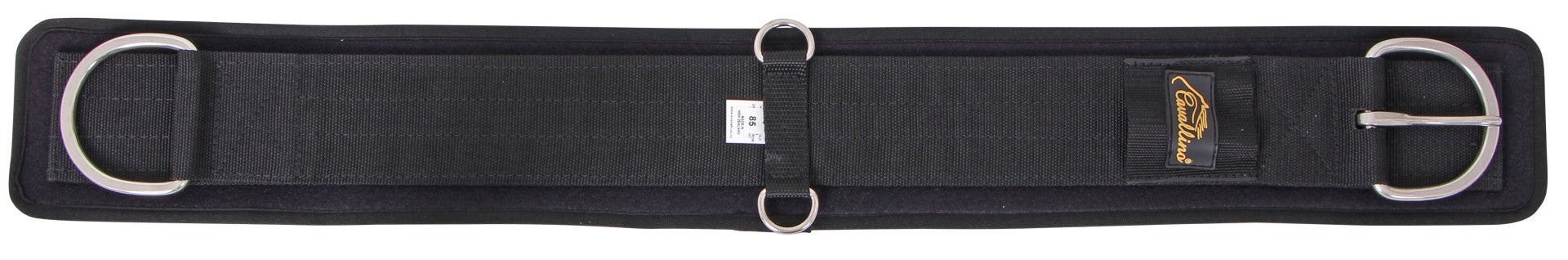 Cavallino Air Tech Western Buckle/Dee Girth - Breathable Horse Girth for Comfort & Performance - Perfect for Trail Riding, Rodeo & Western Show Events