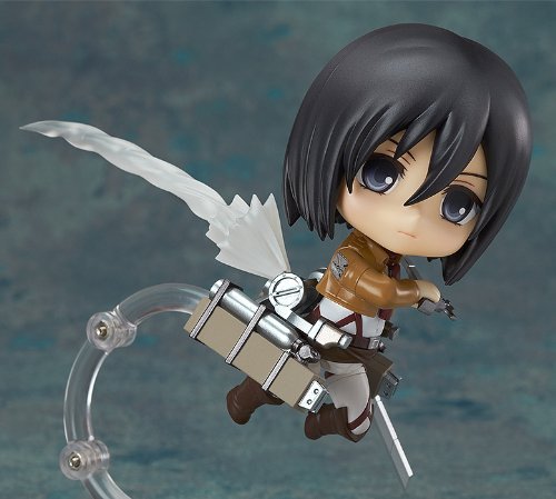 Good Smile Attack on Titan Mikasa Ackerman Nendoroid Action Figure - Anime Collectible Toy for Fans | Perfect for Display, Gifts & Cosplay Inspiration