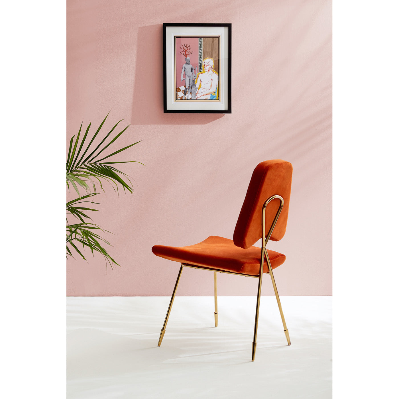 Maxime Modern Dining Chair - Sturdy Wooden Seat with Upholstered Cushion - Perfect for Kitchen, Dining Room & Office - Comfortable & Stylish Home Furniture