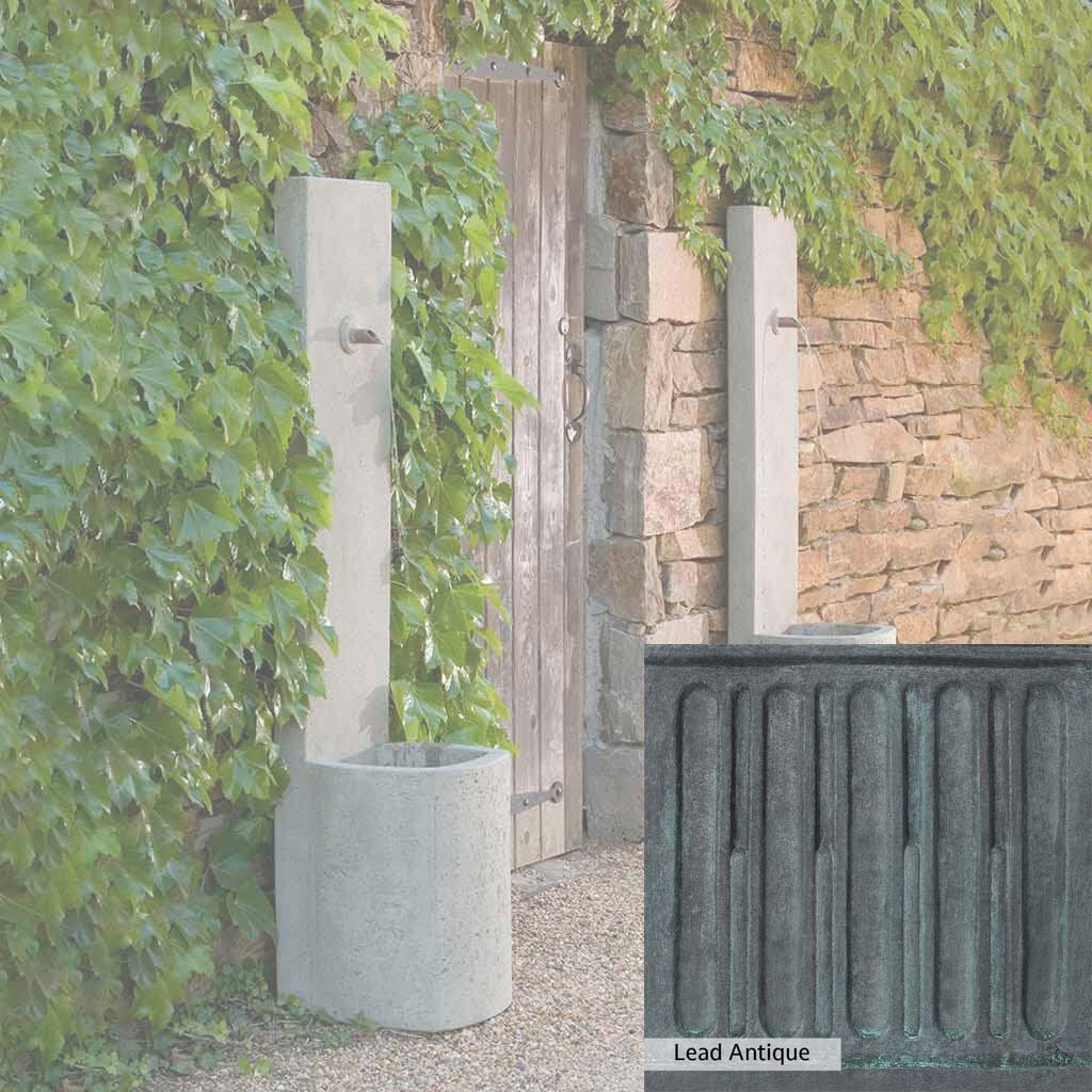 Campania International Echo Fountain - Classic Outdoor Garden Water Fountain for Patio, Yard & Landscaping | Relaxing Water Feature for Home Decor & Backyard Ambience