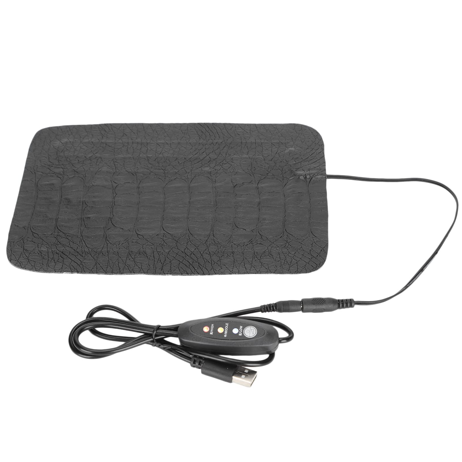USB Reptile Heating Pad - 8W Terrarium Heat Mat for Snakes, Lizards & Hermit Crabs - Perfect for Small Reptile Tanks & Habitats