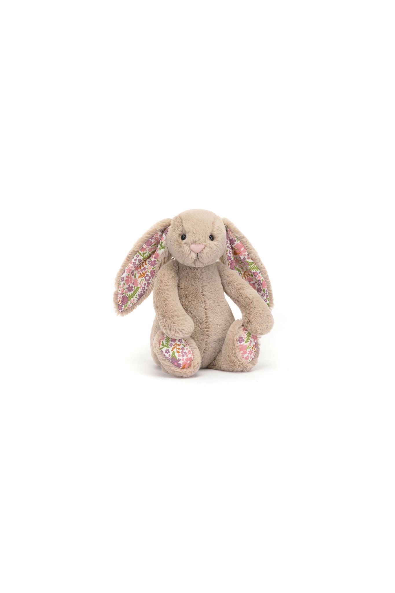 Jellycat Blossom Beige Bunny Stuffed Animal - Soft Plush Toy for Kids & Baby Shower Gifts | Cute Nursery Decor & Comfort Companion