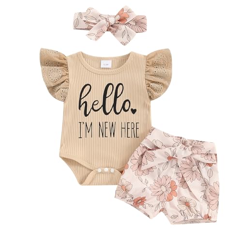 Hello I'm New Here Frill Khaki
