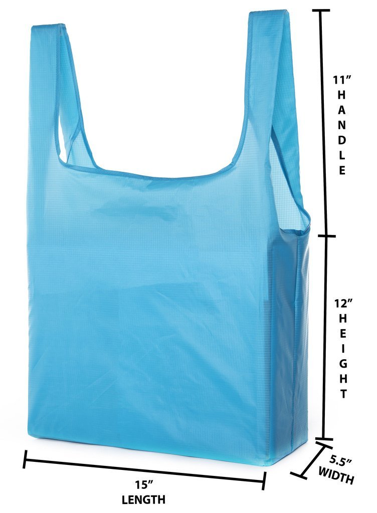 Eco-Friendly Reusable Shopping Bags - Large Foldable Heavy Duty Tote Bags for Groceries, Beach, Travel & Daily Use | Mato & Hash