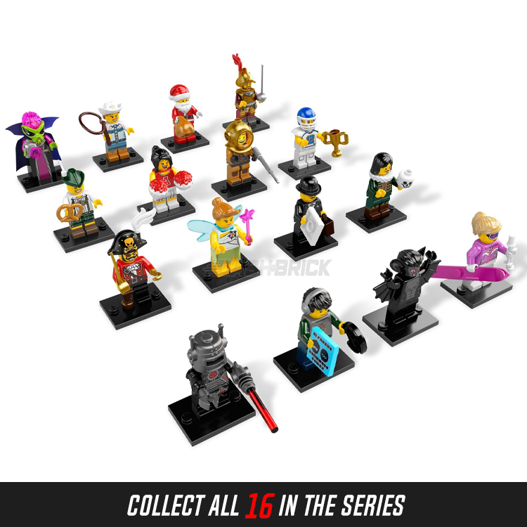 LEGO Collectible Minifigures Series 8 - Diver (6/16) | Authentic LEGO Diver Minifigure for Collections, Displays & Underwater Scenes