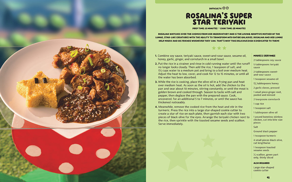 The Unofficial Super Mario Cookbook - Delicious Recipes Inspired by Your Favorite Video Game - Perfect for Gaming Parties & Family Fun