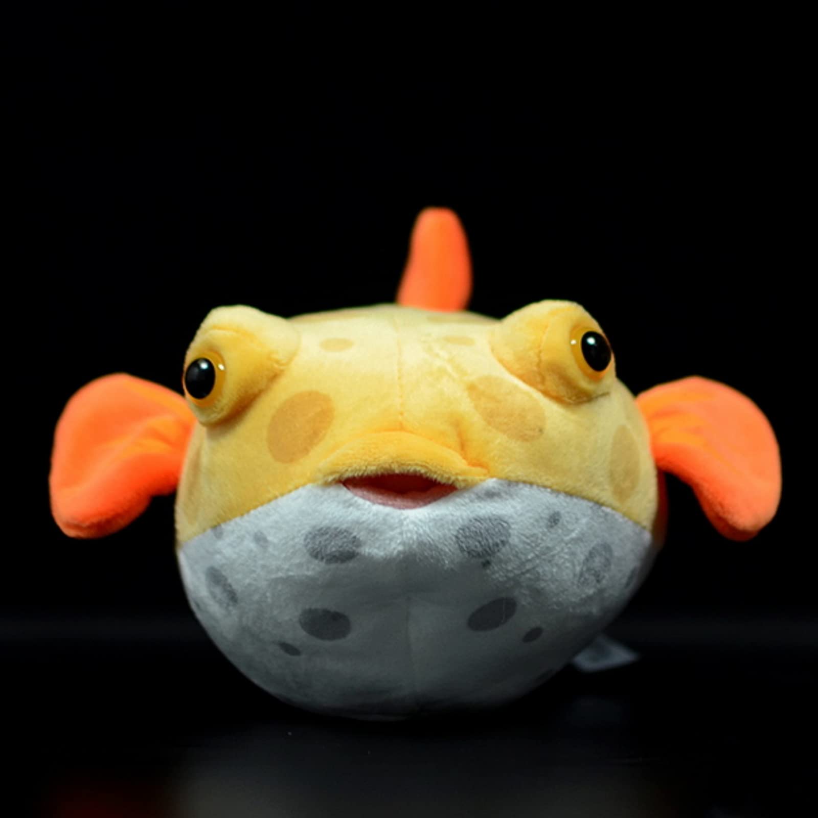 Cute Pufferfish Plush Toy - 7 Inch Yellow Fish Stuffed Animal, Soft & Huggable Gift for Kids & Collectors | Perfect for Birthday Presents, Nursery Decor & Stress Relief