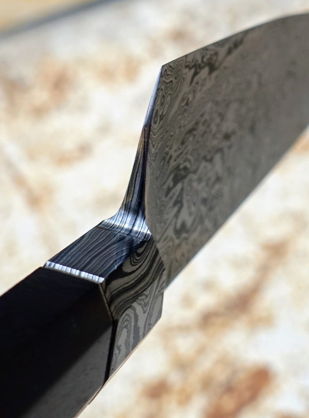 Premium E.B Bladeworks Integral Western Chef Knife 195mm - High Carbon Steel Kitchen Knife for Professional Chefs & Home Cooking, Perfect for Slicing, Dicing & Meat Cutting