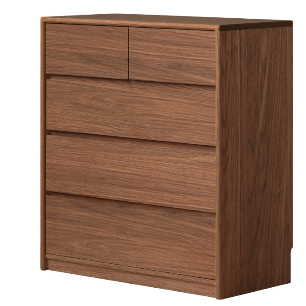 Solid Oak & Black Walnut Wood Storage Drawer - Handcrafted Wooden Organizer for Bedroom, Office, or Kitchen - Perfect for Jewelry, Utensils & Home Organization