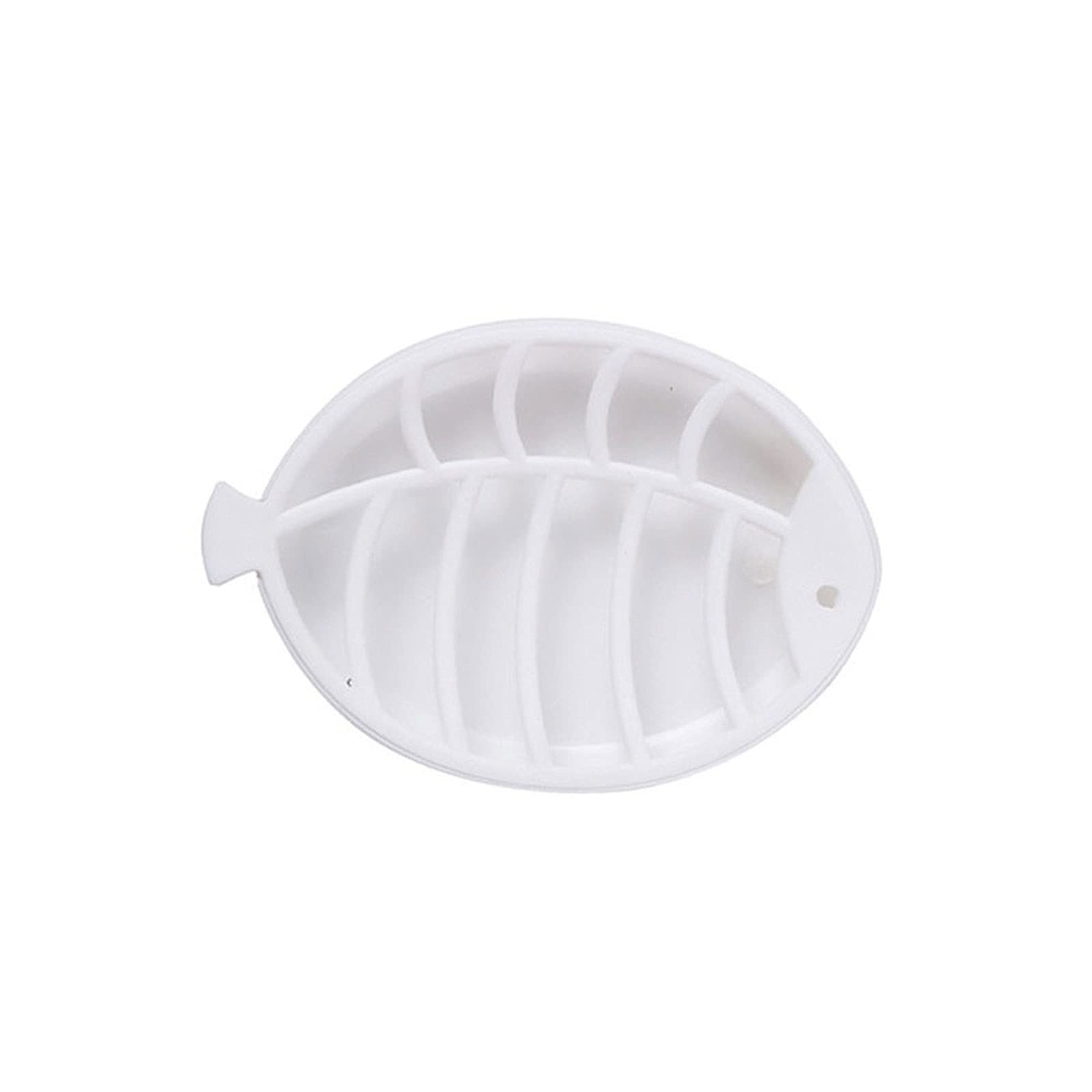 SHKI Double Layer Plastic Soap Holder with Drain - Bathroom Soap Dish Organizer, Soap Storage Tray for Shower, Sink & Countertop - White Bathroom Accessories (Perfect for Kitchen, RV & Travel)
