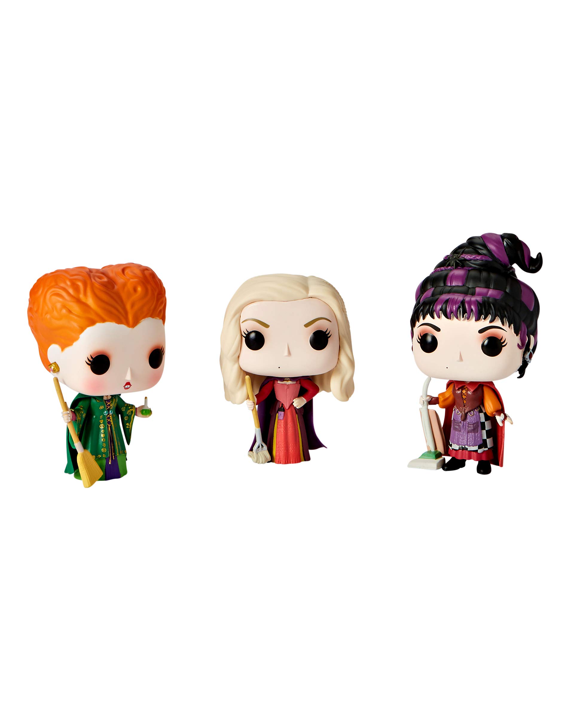 Funko Pop! Hocus Pocus Sanderson Sisters 3-Pack Collectible Figures - Perfect for Halloween Decor, Movie Fans & Disney Collectors