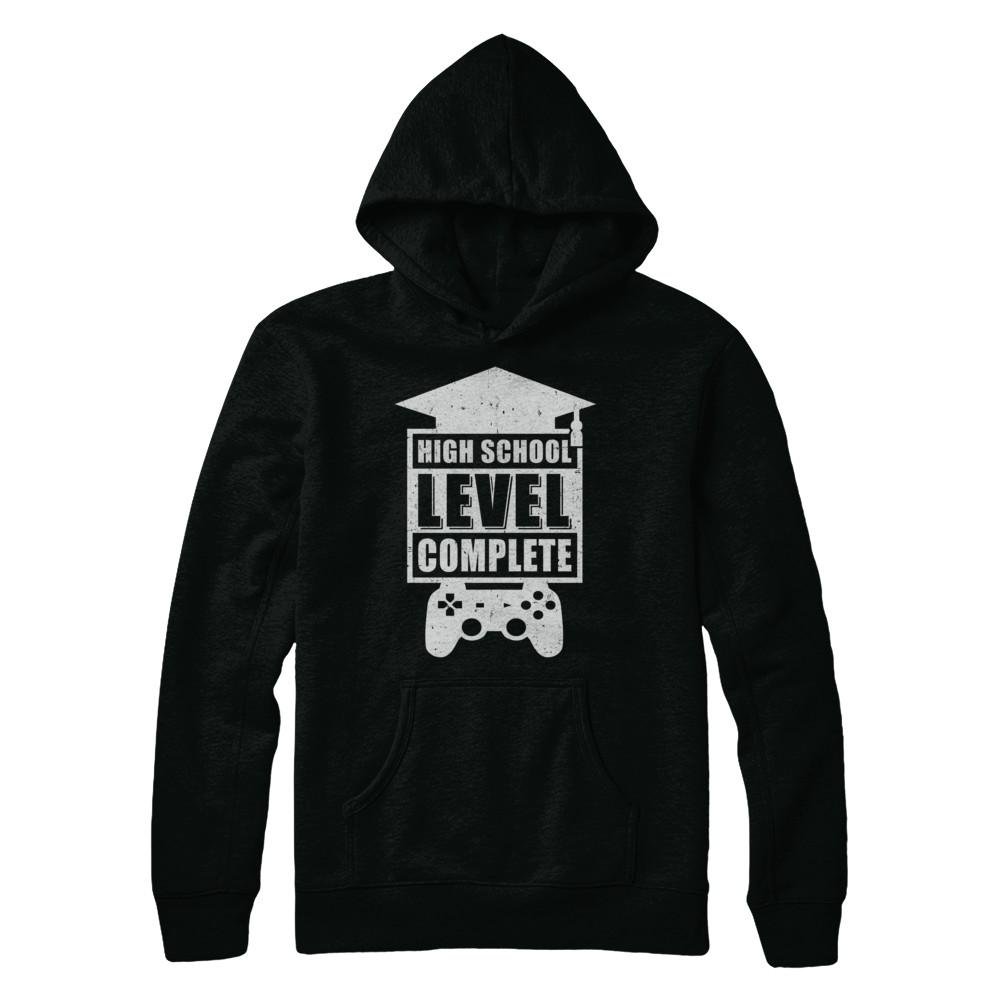 High School Graduation Gamer T-Shirt & Hoodie Set - Perfect for Graduation Parties & Gaming Events