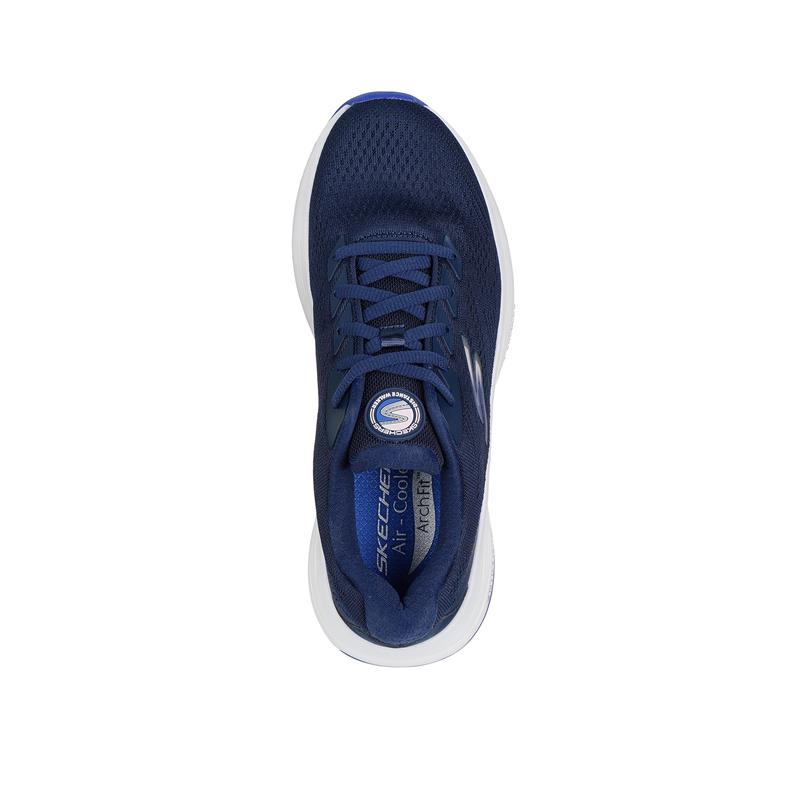 GO WALK Distance Walker Sneakers - Lightweight Comfortable Walking Shoes for Men & Women - Perfect for Walking, Travel & Casual Wear (Style: 125129/NVBL)