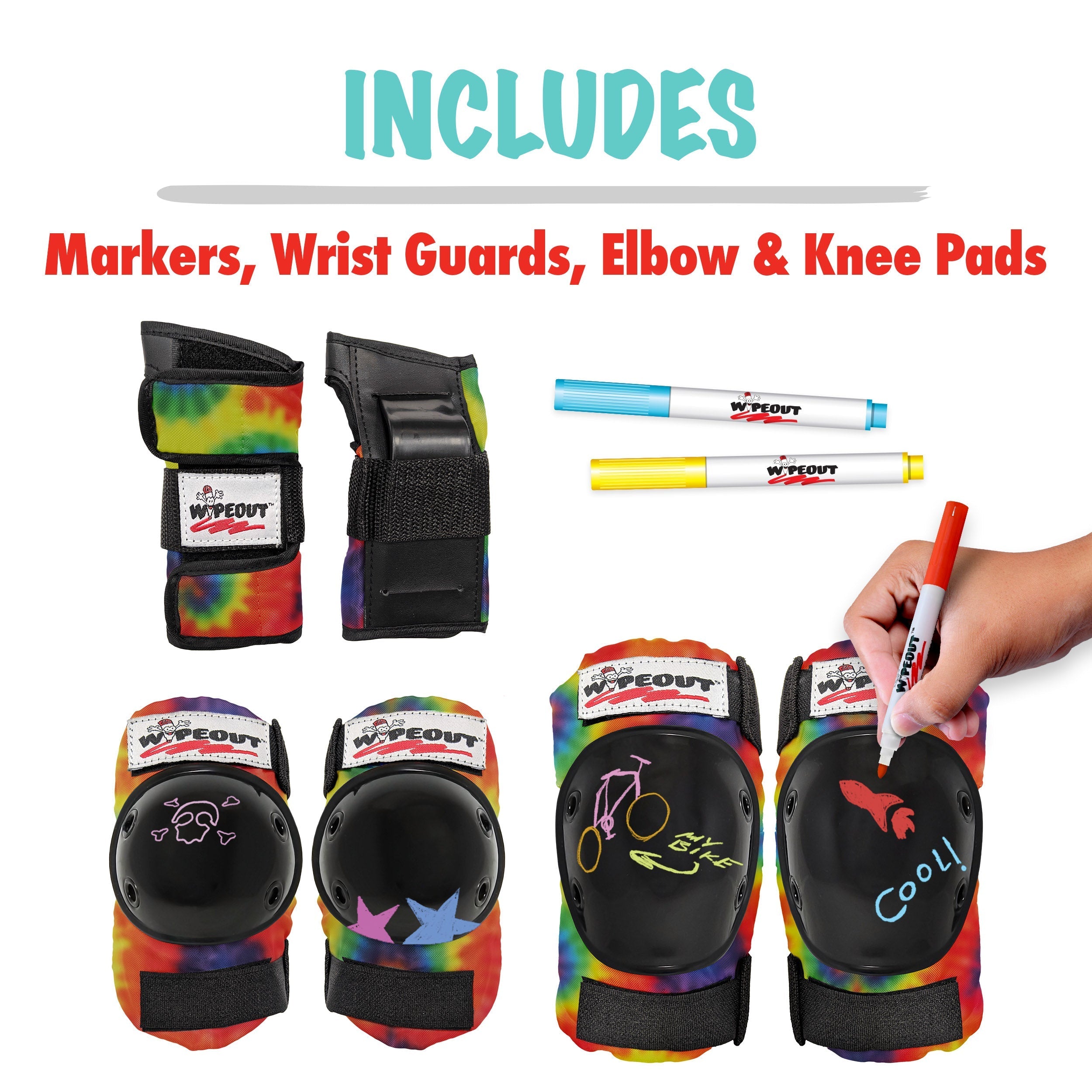 Wipeout™ Dry Erase Pads - Reusable Whiteboard Notepads for Office, School & Home - Perfect for Meetings, Classrooms & Family Organization