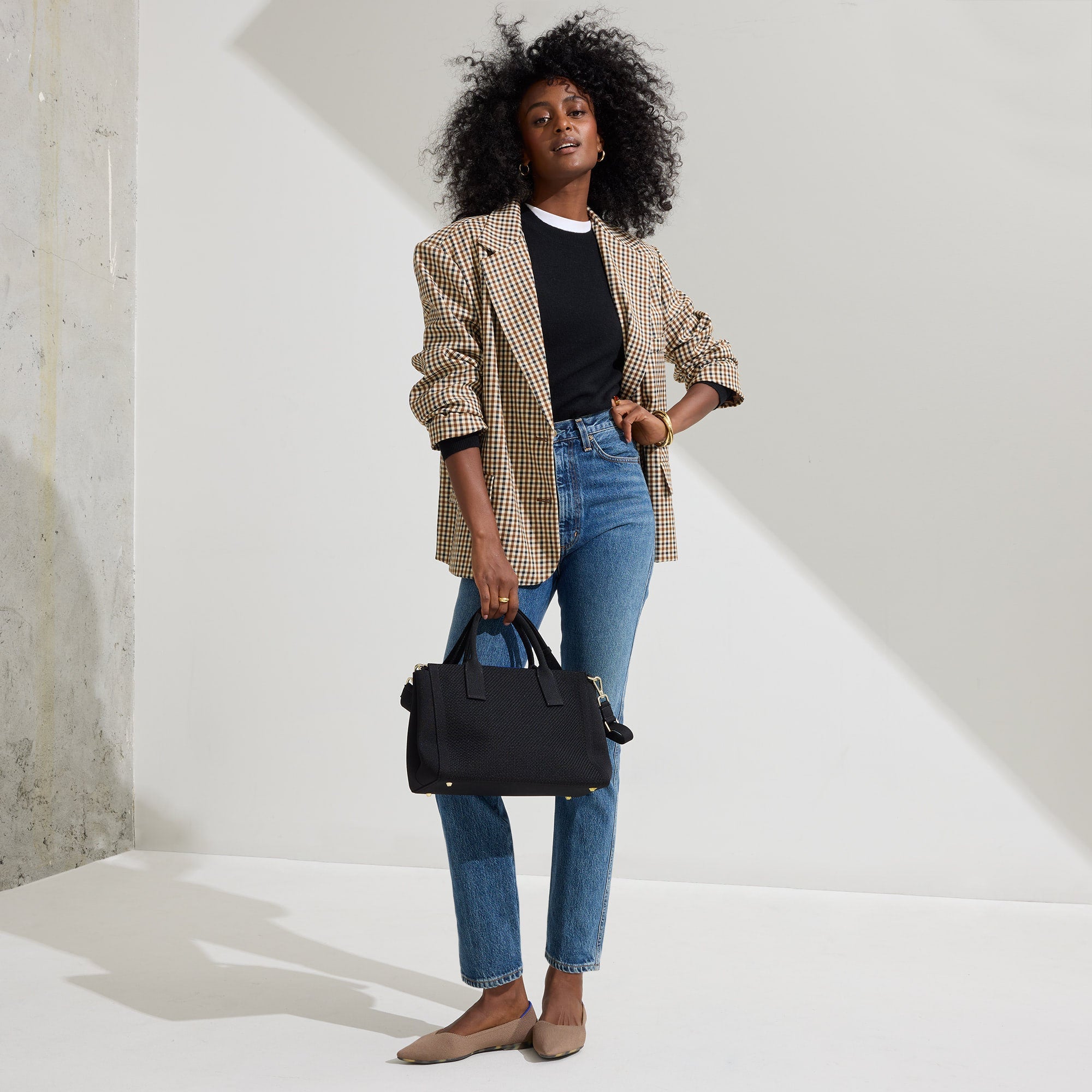 Stylish Classic Black Handbag for Women - Perfect for Work, Travel & Everyday Use | Durable & Fashionable