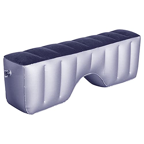 **QAZX Inflatable Air Mattress for Car Back Seat – Portable Travel Bed Cushion with Pump, Ideal for Camping, Road Trips & Long Drives**    *(Use Cases: Perfect for family vacations, overnight road trips, camping adventures, or as a comfortable nap solution during long drives.)*