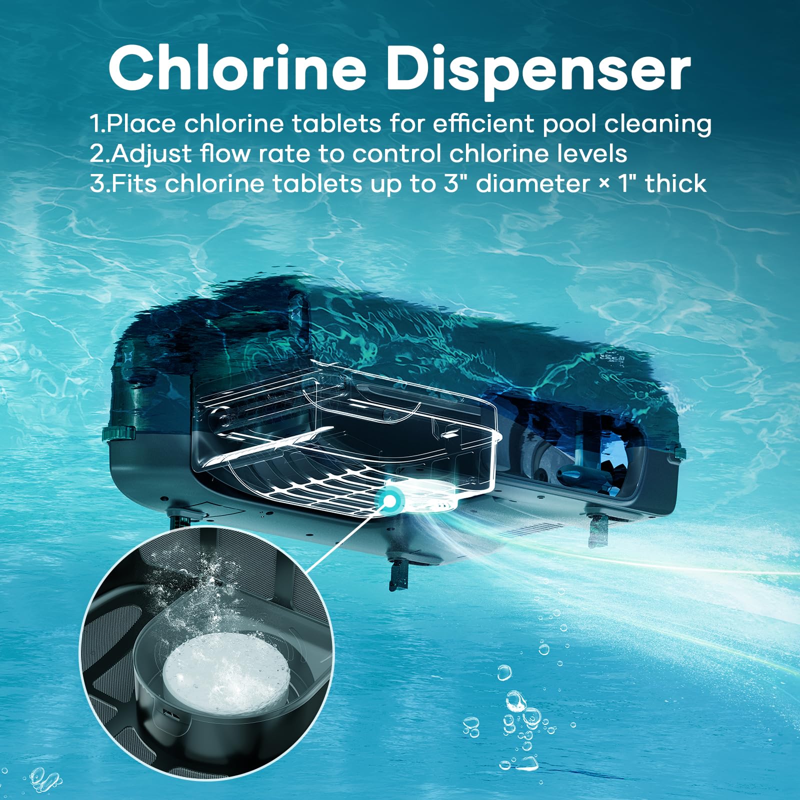 AIPER Surfer S2 Solar Pool Skimmer with APP Control, 24/7 Automatic Cleaning, Solar & Electric Dual Charging, Smart Obstacle Avoidance, for Inground/Above Ground Pools – Perfect for Backyard, Residential, and Vacation Homes