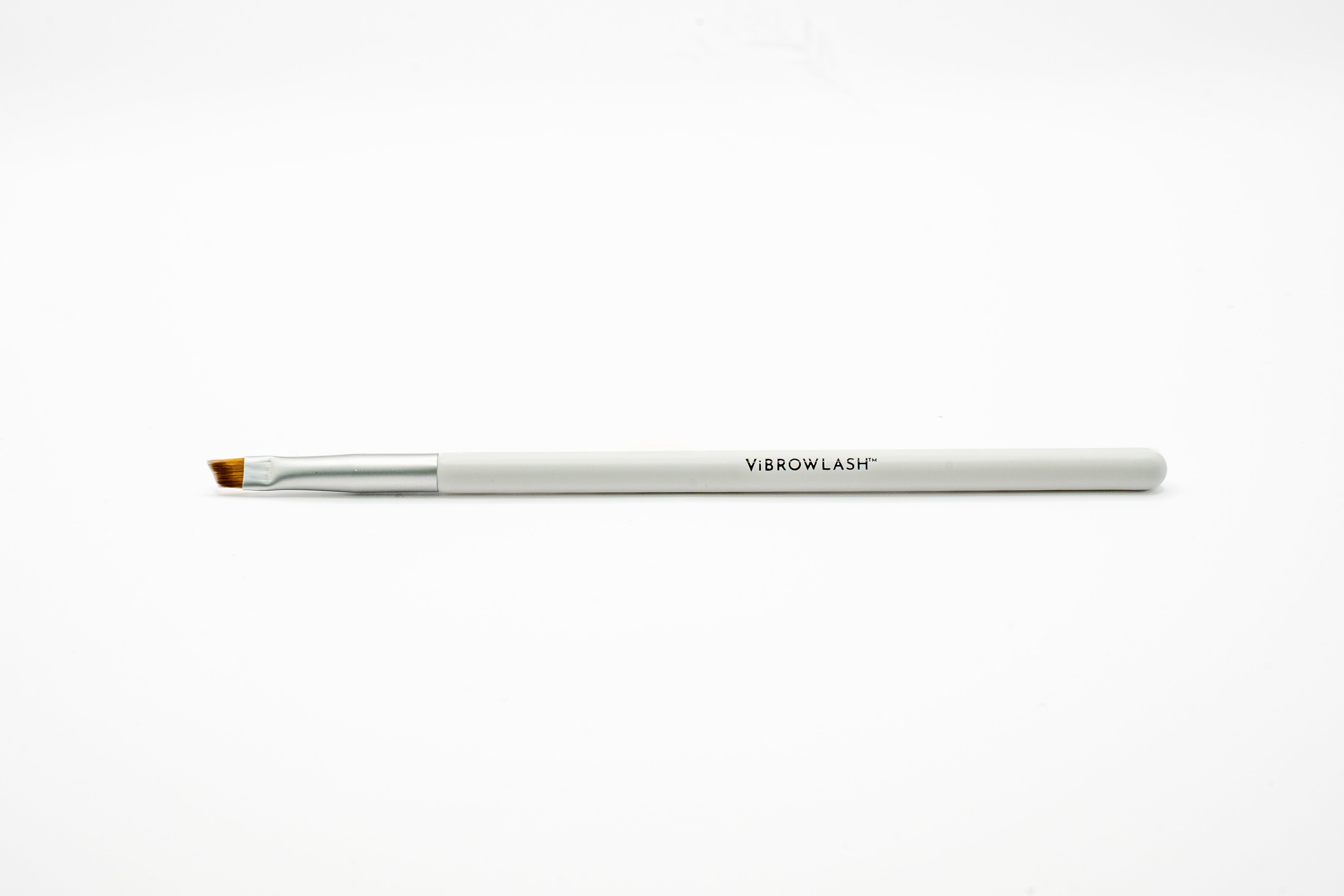 ViBrowLash Angled Tip Eyelash & Eyebrow Brush – Perfect for Precise Makeup Application and Professional Salon Use