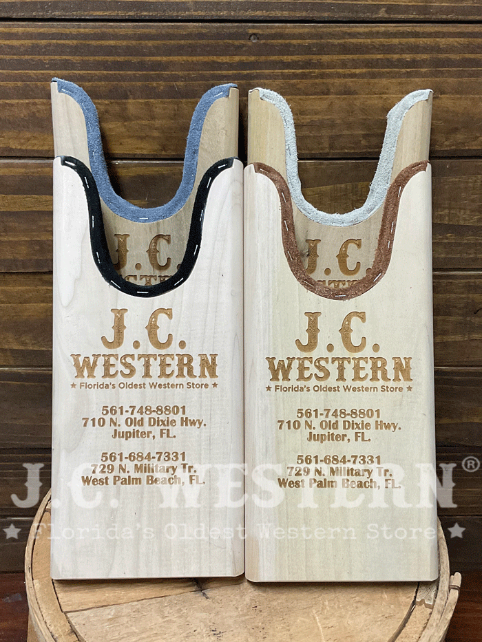JC Western Boot Jack - Large Size for Easy Boot Removal - Perfect for Cowboy Boots, Work Boots & Riding Boots - Ideal for Home, Ranch & Equestrian Use
