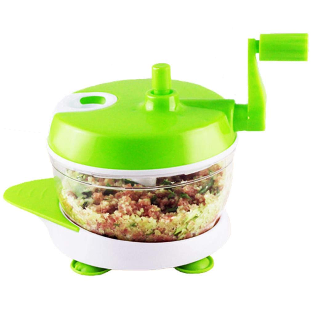KCASA KC-FPM18 Manual Food Processor - Multi-Function Kitchen Tool for Grinding Meat, Chopping Vegetables, and More | Perfect for Home Cooking, Meal Prep, and Camping