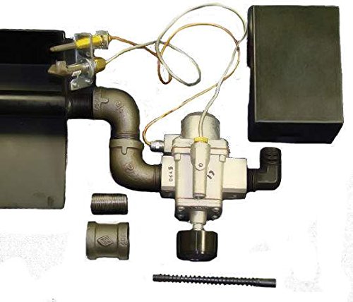 White-Rodgers 70PKN-HC Side Inlet Safety Pilot Kit for Natural Gas - Reliable Gas Valve Replacement for Furnaces & Water Heaters