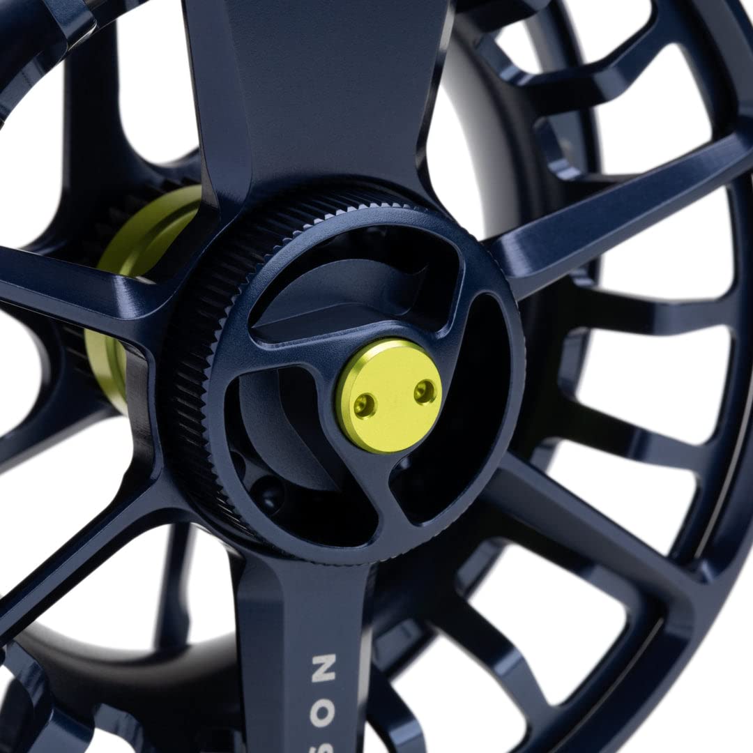 LAMSON Speedster S-Series Fly Fishing Reel - Super Large Arbor, CNC Machined & Anodized, All-Water Performance with Rapid Line Pickup - Perfect for Trout, Salmon & Saltwater Fly Fishing Adventures