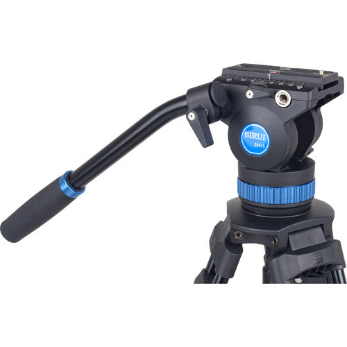 SIRUI SH25 Professional Aluminum Video Tripod with Fluid Head for DSLR Cameras - Perfect for Vlogging, Filmmaking, and Live Streaming