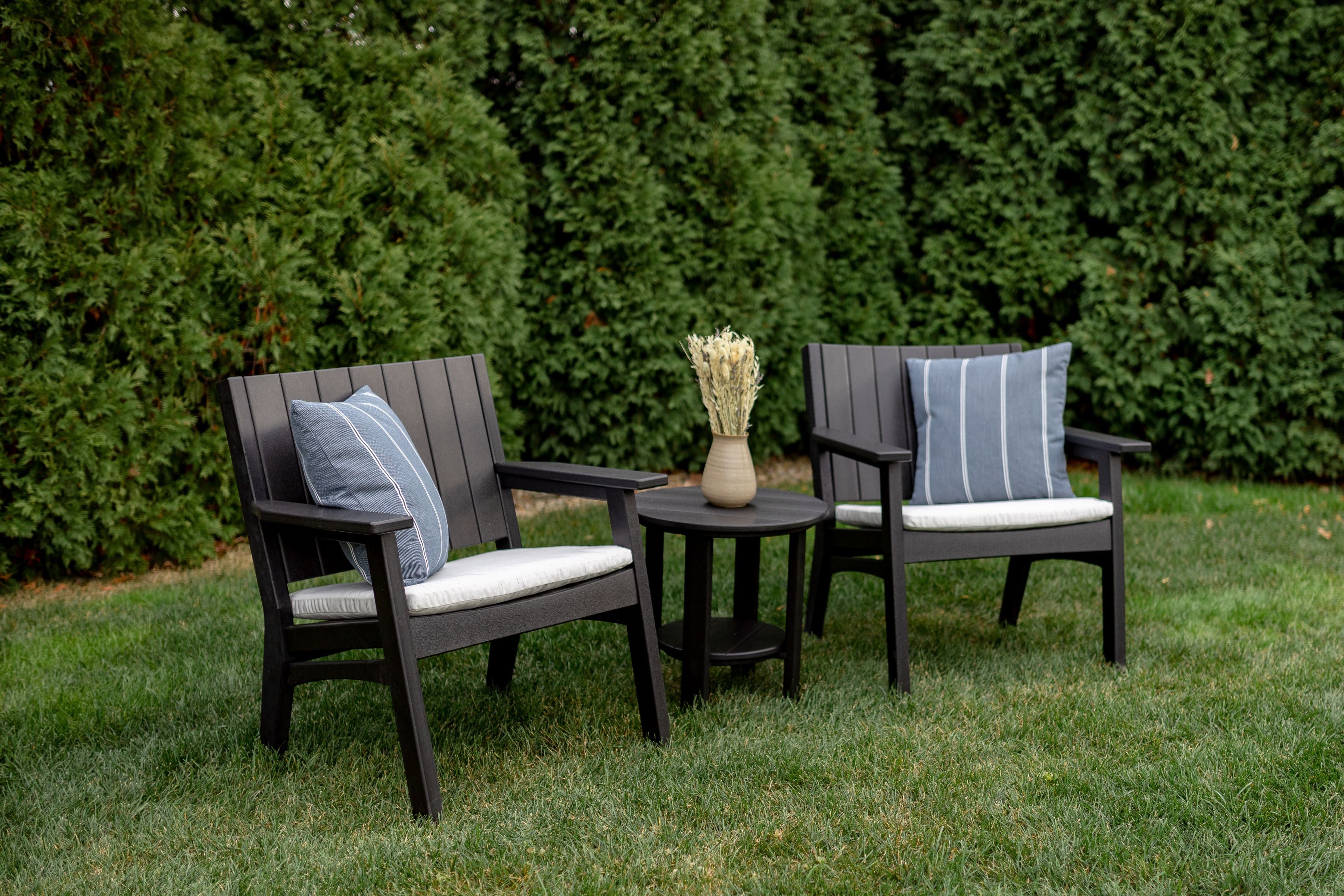 Outdoor Dining Chair Set - Waterproof & Rust-Resistant Patio Chairs for Backyard, Garden, Poolside - Perfect for Outdoor Entertaining & Relaxation