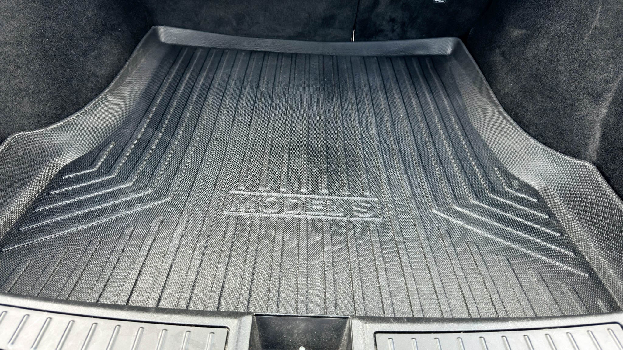 Premium Custom All-Weather Floor Mats for Tesla Model S 2016-2020 | Heavy-Duty TPE Front & Rear Trunk Liners | Non-Slip Protection | Perfect for Winter Snow, Rain & Mud Protection | Car Accessories for Tesla Model S Owners